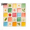 Self Adhesive Mosaic Wall Stickers Acrylic Tile Stickers, Peel and Stick Self-Adhesive Backsplash Tiles, HD Glossy Waterproof Kitchen Oil-Proof Decals