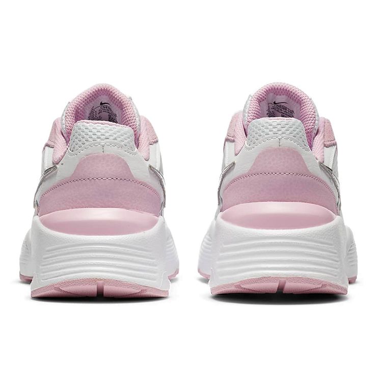 Nike Air Max Fusion Synthetic Leather Retro Mesh Low Top Kids Running Shoes Kids Running Shoes Pink White CN8568-100