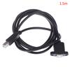 Usb 2.0 Type B Male To Type B Female Printer Extension Cable With Panel Mount