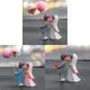 Cute And Creative Couple Decoration For Car Interior New Trendy Cartoon Style Mirror Pendant For Girls