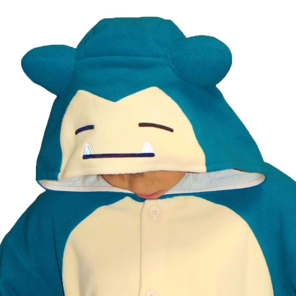SAZAC Character Fleece Kigurumi Pokemon Snorlax for Children 110cm