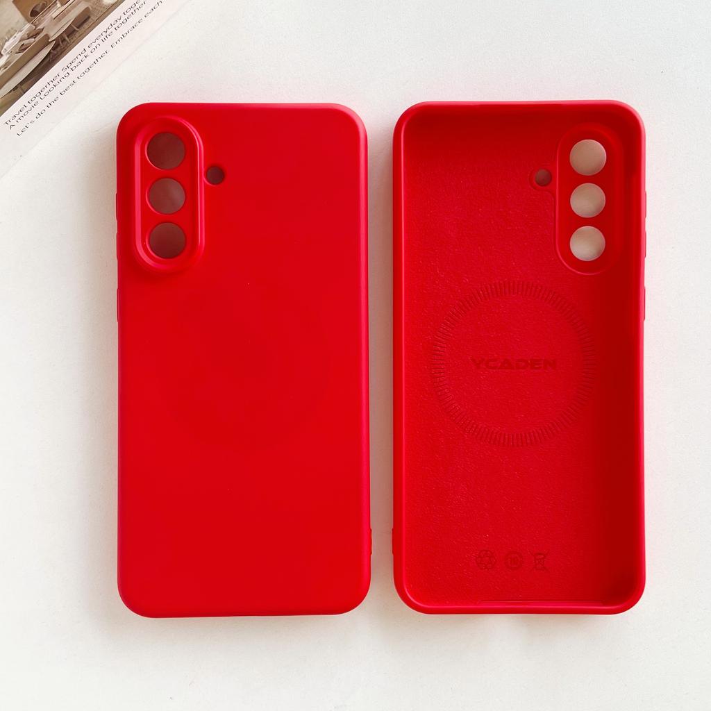 For Magsafe Matte Silicone Original Case For Samsung S26 S25 S24 S23 S22 Plus Ultra A56 A16 A55 A54 Magnetic Shockproof Cover