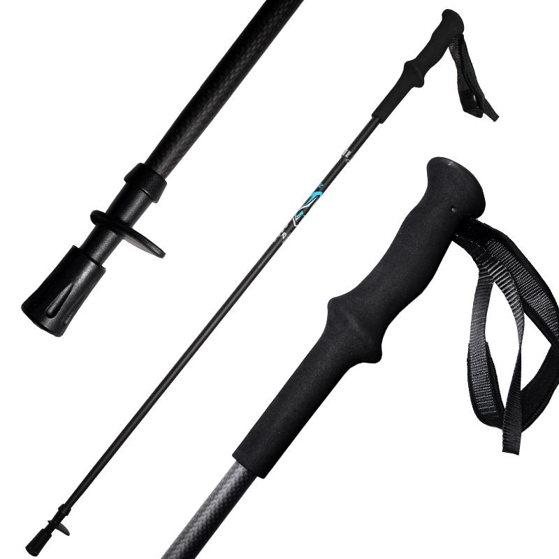 OKHEALING Hot Sale 3-Section Telescopic Trekking Poles - Ultralight & Foldable for Hiking/Climbing | Quick-Lock Adjustable