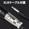 Fujirec Dynamic Microphone with XLR Phone Cable, Wired Handheld Microphone for Vocals, Narration, Karaoke, and DTM, with Switch, Unidirectional