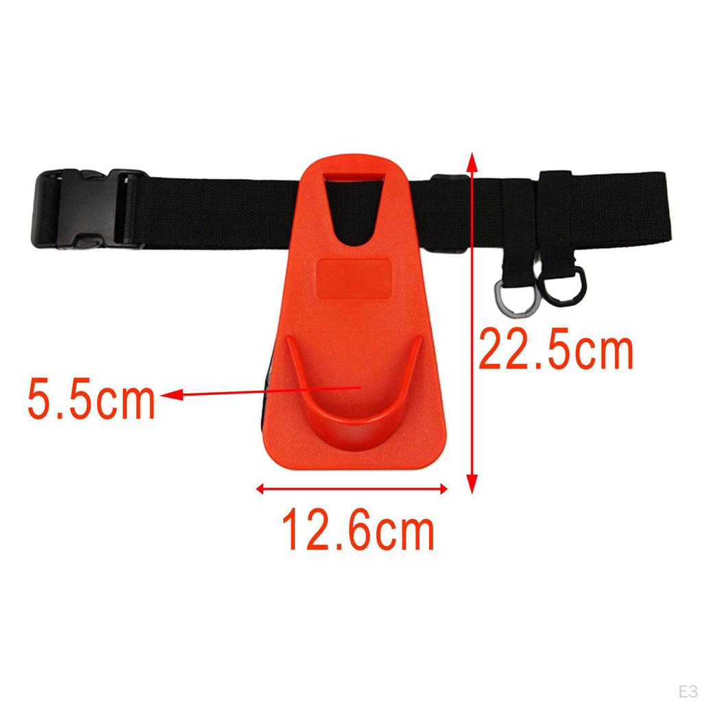 Rod Holder Adjustable Size Waist Belt Professional Fishing Tool