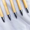 Bamboo Ballpoint Pen - Click Action, Printable Logo, Ideal for Promotions and Gifts