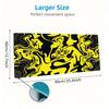 Bvb Fc Farbe Mauspads Großes Gaming Tischkissen Rutschfestes Laptop Tablet Großes Mauspads XXL Matte Mini PC Spielmatte Mit Verriegeltem Rand