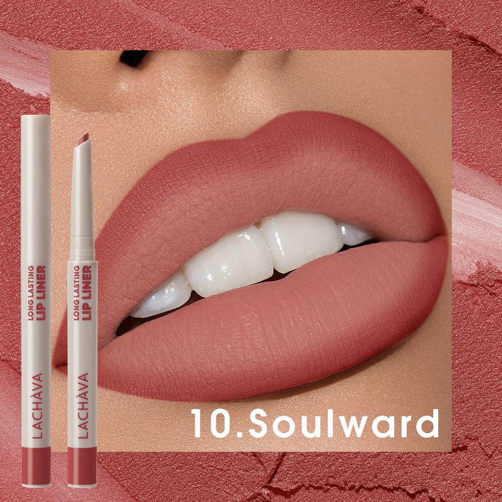 

Matte Waterproof Sweatproof Lip Liner 10 Colors Multi-Color Correcting Lip Pencil Plumping Glazed Nude Lipstick Pen