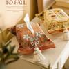 Home Cotton Tassels Original Fabric Short Plush Tissue Bag for Living Room Car Reusable  Bathroom Organizer