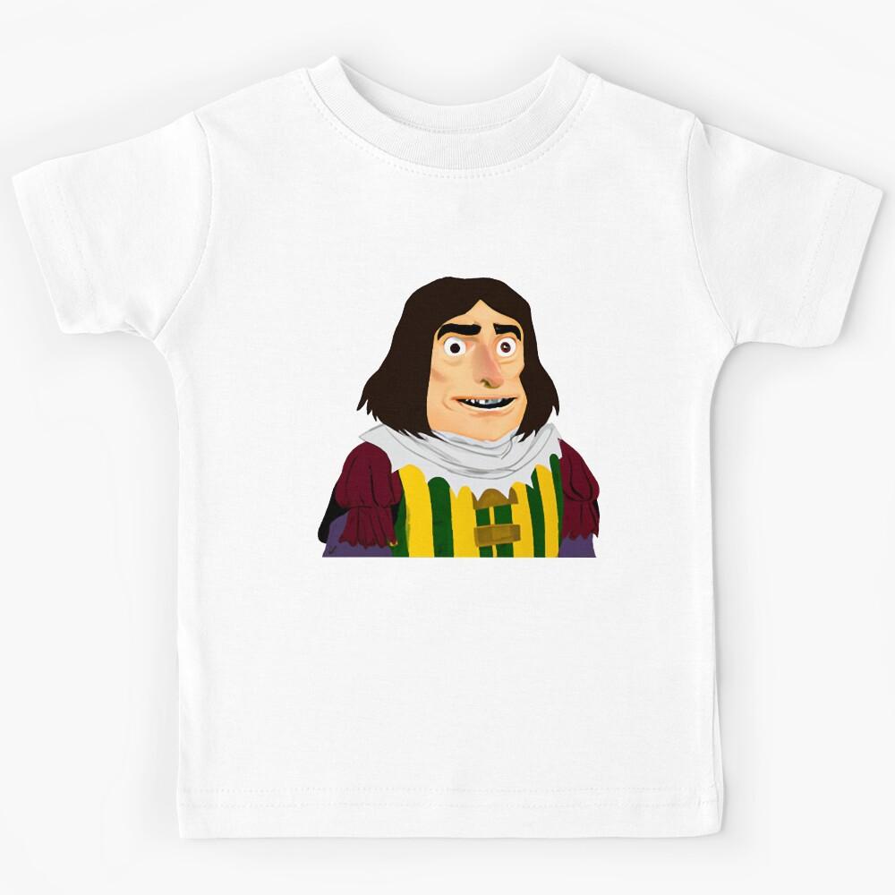 Lord Farquaad Handsome Shrek Kids T-Shirt 140