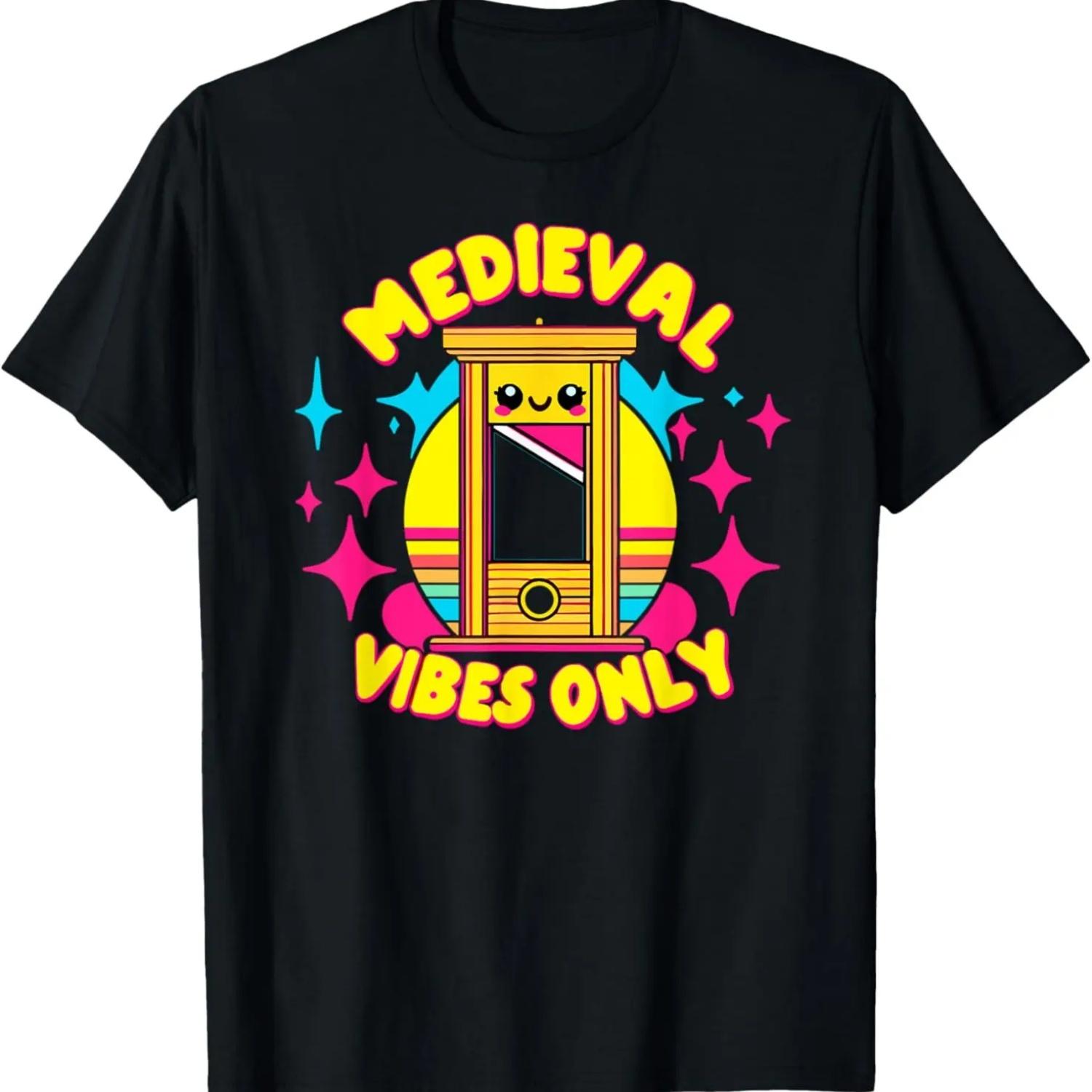 Только средневековые вайбы, Кавайная гильотина, Футболка Renfest Ren Faire S