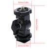 Aluminum Cold Shoe 1/4 Screw Mount Arm for DSLR Camera Monitor Microphones Video Light Clamp For Video Recording