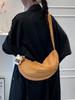 Small Faux Suede Animal Print Bag With Zipper Closure For Casual Daily Use