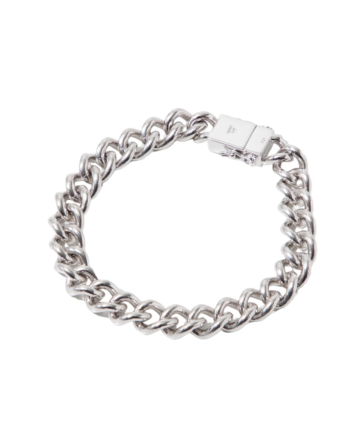 

Tom Wood Lou 925 Sterling Silver with White Rhodium Size Bracelet, Plating, 100630, Silver, 6.5 [Used]