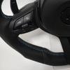 Black Chrome Sport Leather Steering Wheel For F30 F36 F20 F23 F22 M3 F80 X1 F48 F10 F07 F01 M5 E84 E87 E90 E70 Car Accessory