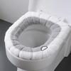 Thick Plush O-Shaped Toilet Seat Cover