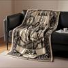 ABBA Vintage Music Blanket for All Seasons Blanket Lunch Break Throw Gift