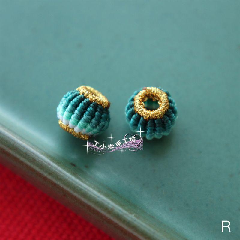 

Handmade Lantern Barrel Coil DIY Bracelet Wrist Chain Necklace Accessories Spacer Beads This Animal Year Red Rope Baby Style R