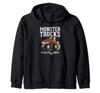 Monster Trucks Are My Jam Vintage Monster Truck Enthusiast Zip Hoodie