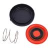 Compatible Oil Filter Base & Crankcase Vent Cover for Volvo 2.4/2.5L (Part #31338685)