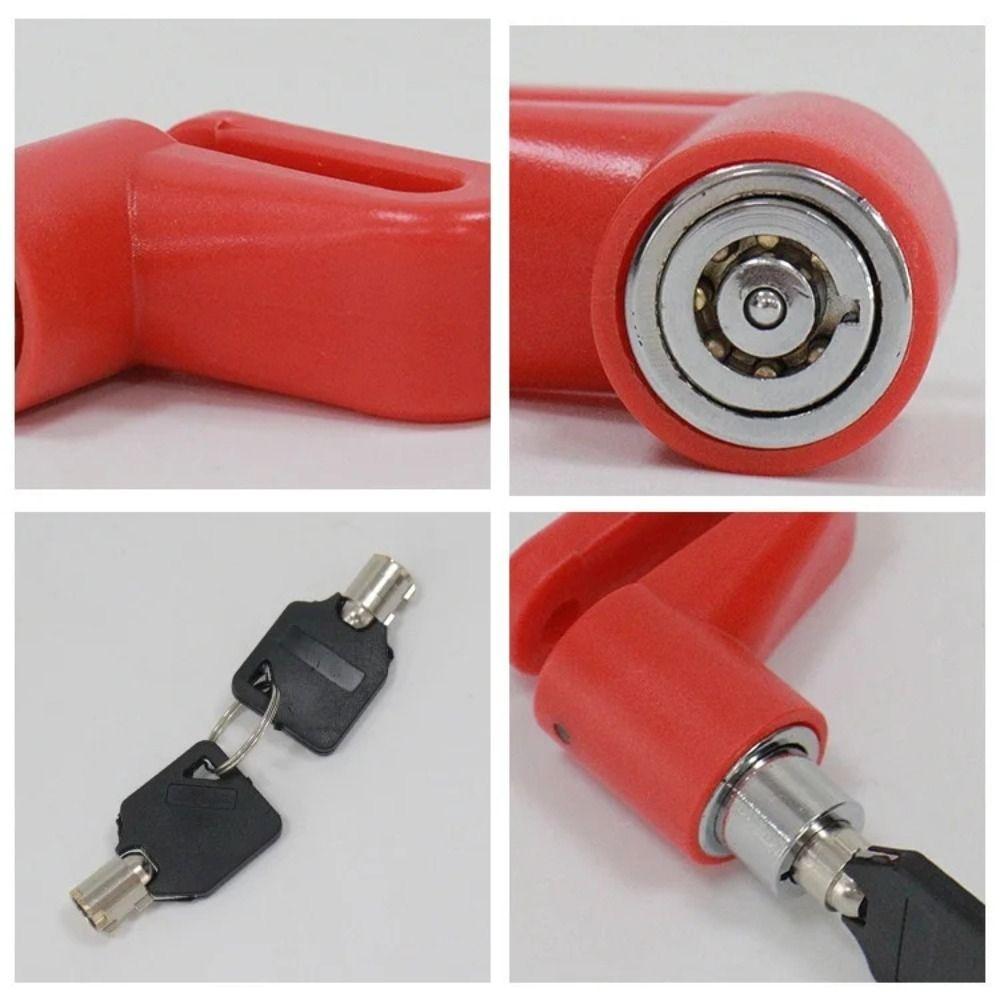 Mini Size Bicycle Disc Brake Lock Steel Wire Anti Theft Lock Portable Bike Lock  Bicycle