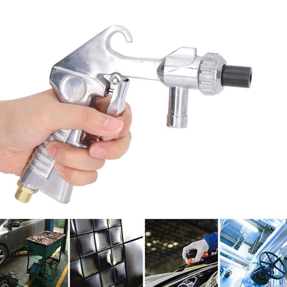 Siphon Feed Sandblaster Kit Multiple Nozzle Sizes Rust Remove Sand Blaster Kit Abrasive Sand Blasting Nozzle хаки