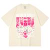 230 Gsm 100% Cotton Demon Slayer V89 Infinity Castle Print Unisex Heavy Cotton T Shirt