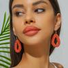 Orecchini Pendenti a Goccia Multicolore Stile Boho per Donna Eleganti Orecchini Pendenti con Perline di Cristallo Fatti a Mano Gioielli per Festa in Spiaggia Estiva