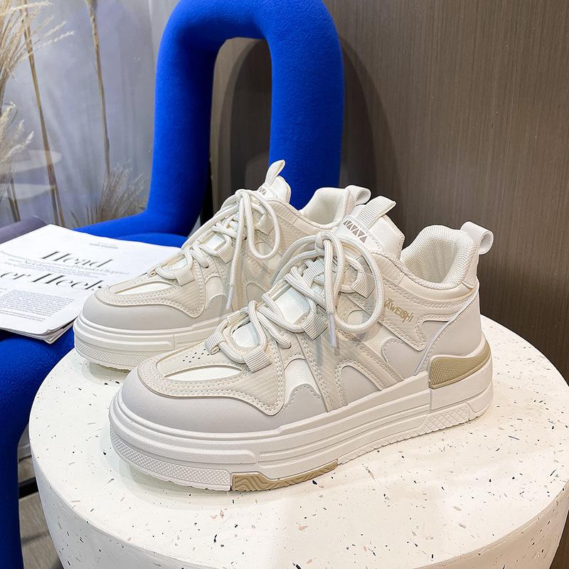 

Высокие туфли в стиле кампуса для детей 2025 года, новые осенне-зимние женские туфли для студентов, универсальная корейская версия повседневной обуви с мягкой подошвой 35