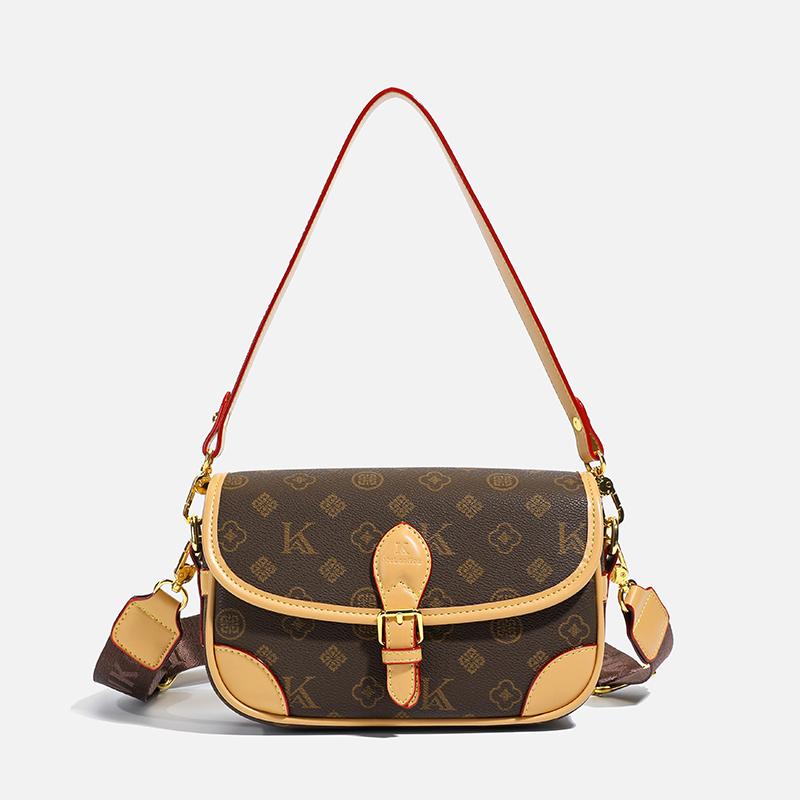 Ladies Luxury Bags Csw003 Women's Pu Leather Handbags Saddle Bag Fashion Small Shoulder Bag Casual Crossbody Bags For