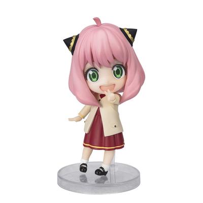 TAMASHII NATIONS Figuarts Mini Spy Family Anya Forger - Oblečení na výlet 80mm Malovaná akční figurka ABS & PVC