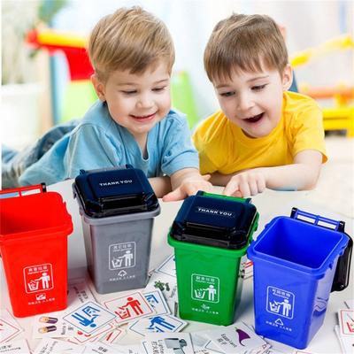 Organizer Home Aufbewahrungsdose Kunststoff-Mülleimer Modell Mini-Abfallbehälter Stift-Organizer Mini-Mülleimer