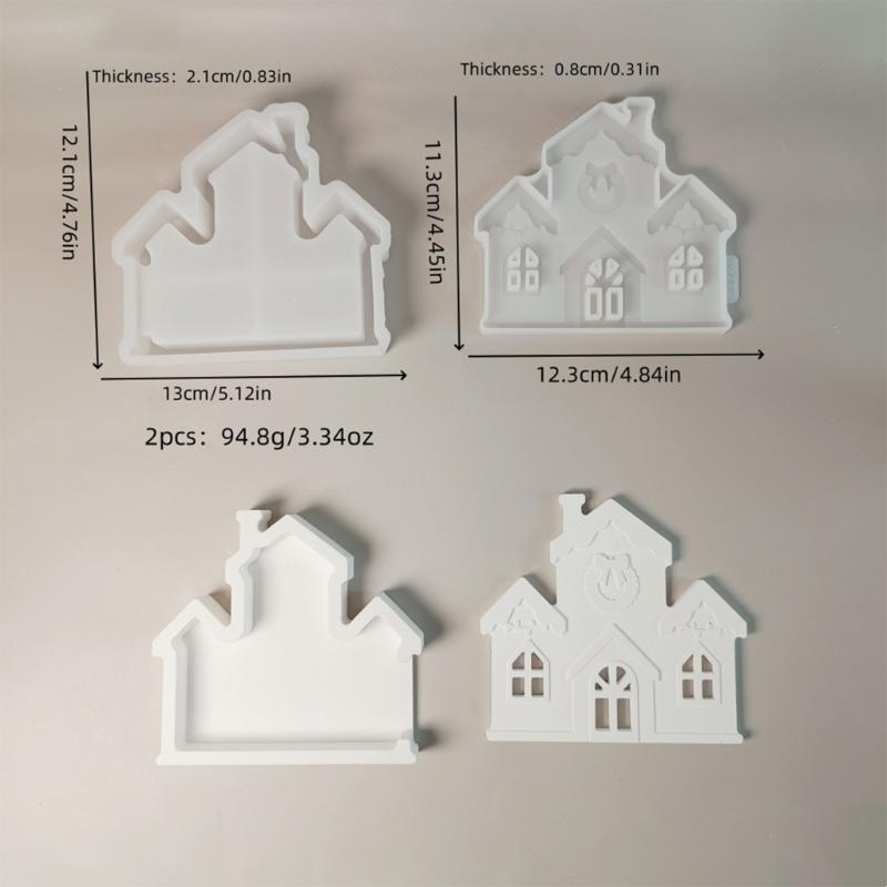 Sada silikonových forem na sněhový dům potravinářské kvality pro rodinné tvoření a kreativní umělecké návrhy