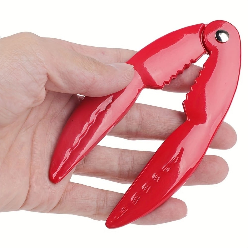 1pc Aluminum Alloy Lobster Crab Cracker Crab Sheller Walnut Nut Clip Seafood Shears Lobster Scissors Kitchen Sea Food Tools