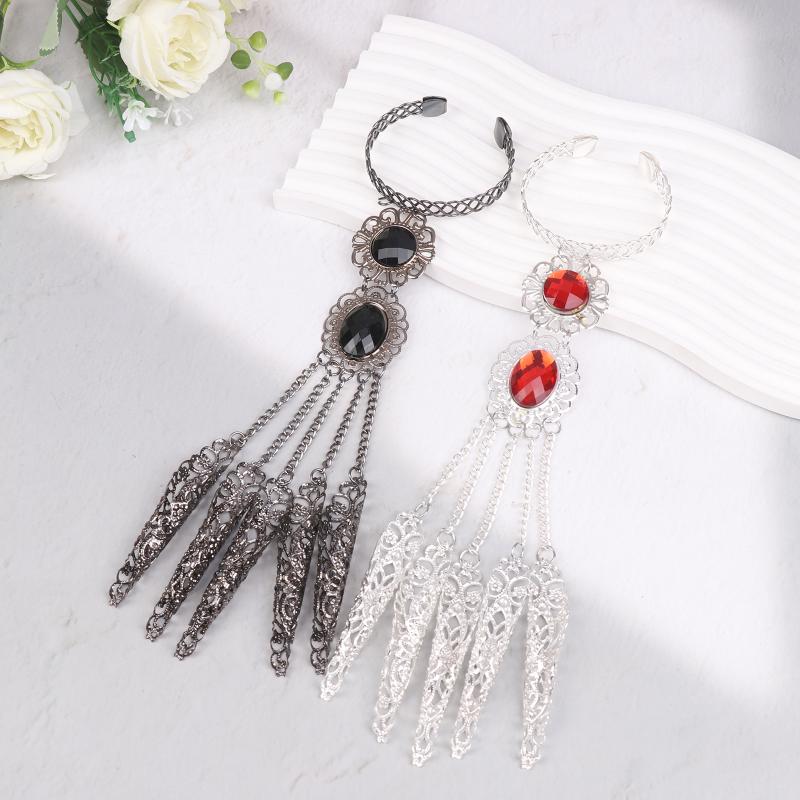 Jewelry Accessories Finger Bracelet Crystal Girl'S Belly Dance Bracelet Jewelry Indian Dance Accessories