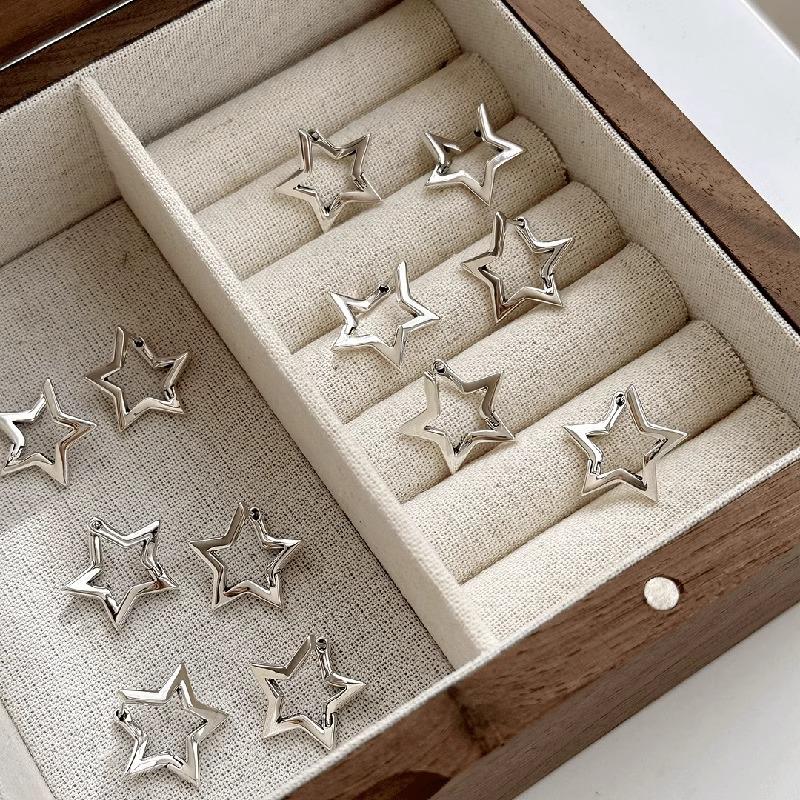 Korean Style Five-Pointed Star Ear Cuff Earring - Trendy, Niche Design for Women