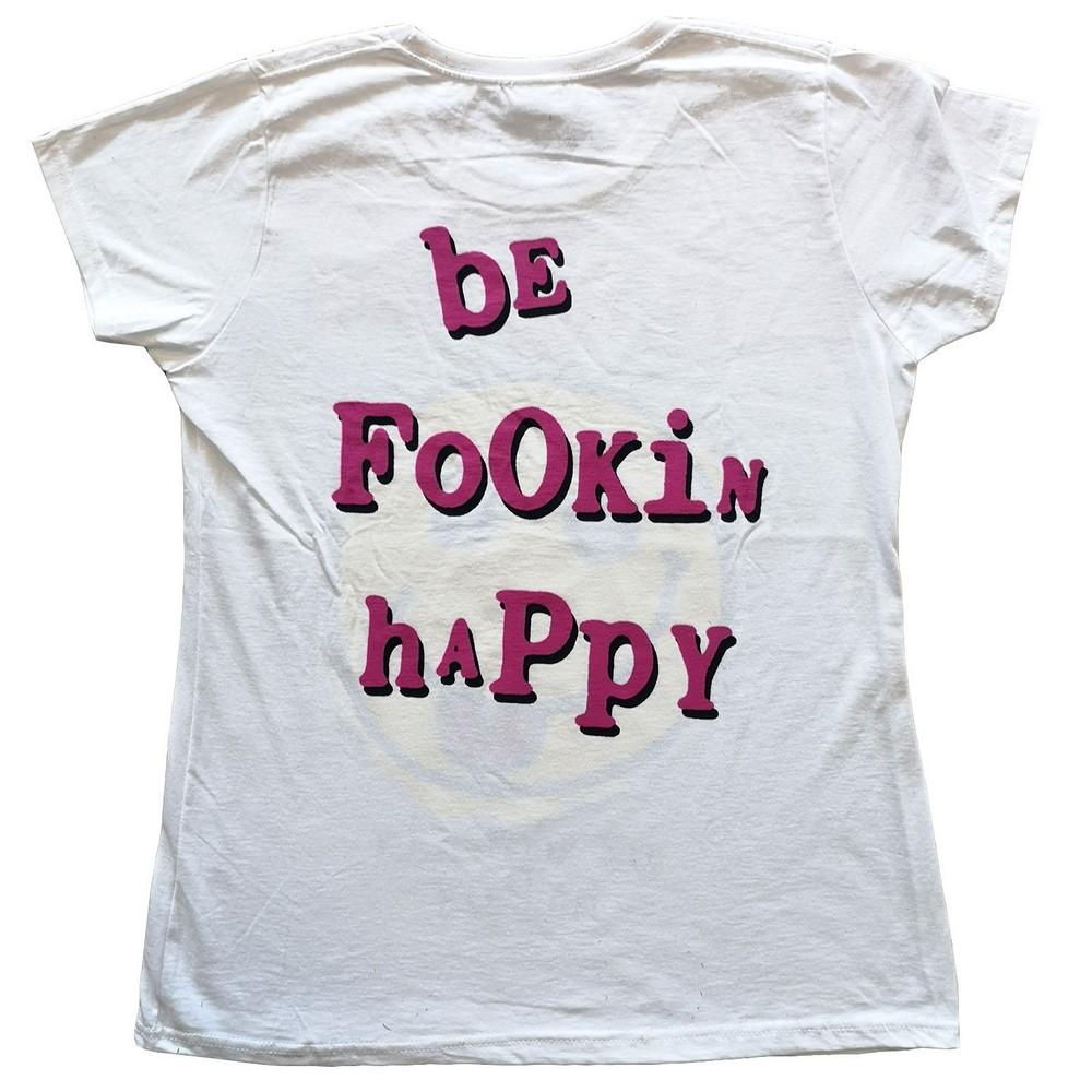 Yungblud Womens/Ladies Raver Smile Cotton T-Shirt