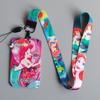 Cartoon Princess Long Rope, ID Cover, Student Card, Subway Bus Card, Work Permit Cover, Access Control Card, Anti-lost Card Cover, Pendant.