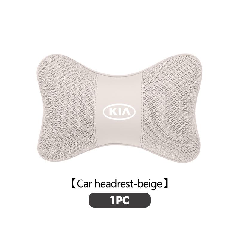 LHSR1 Car Seat Neck Headrest Lumbar Pillow Support Memory Foam Cushion For KIA Cerato Proceed Venga Stonic Picanto Sorento Stinger