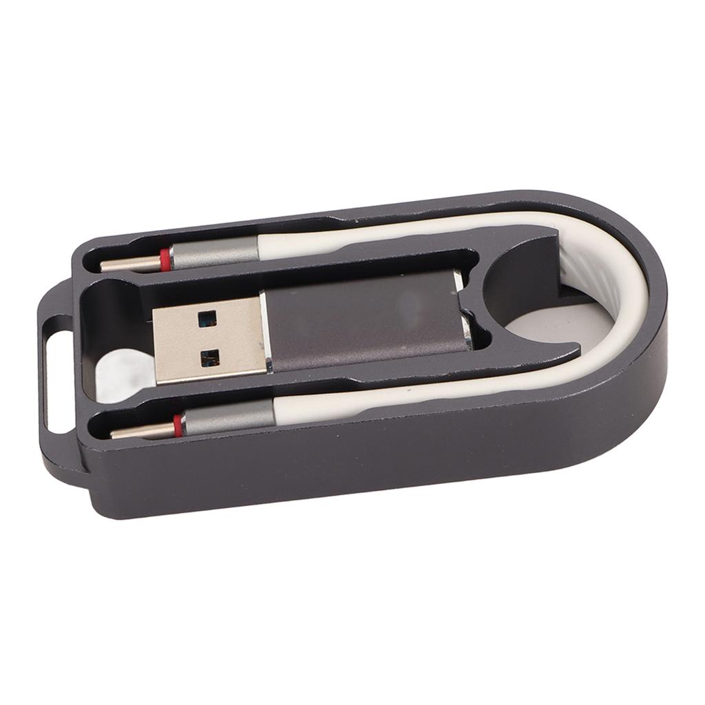 USB C Cable Male To Male PD 100W Fast Charging 40Gbps 5.2in Length Flexible USB C Charger Cable