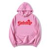 KATSEYE Gabriela Young Miko Remix Hettegensere Kawaii Tegneserie Katt Grafikk Sweatshirts Langermet Hettegensere Casual Dame Hettegenser