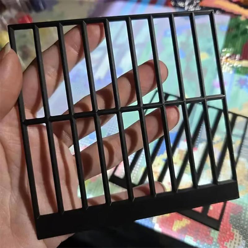 Rigla Pentru Artă Diamant 3D Imprimată Kit de Ghidare pentru Pictură Diamant DIY Instrument de Aliniere Diamant Distribuie Uniform Texturat Anti-Alunecare