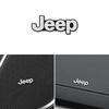 For Jeep Car Audio Speaker Decorate 3D Aluminum Badge Emblem Sticker For Jeep Grand Cherokee Wrangler JK Gladiator Compass Re