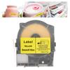 5mm Label Tape Clear Print Even Inking Self Adhesive Label Maker Tape Replacement for   LM 550A