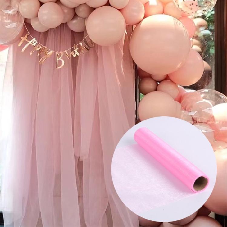 Decorative Tulle Yarn for Wedding Background Supplies for Wedding Party Decors Florist Accessory