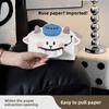 Modern Leather Tissue Box With Design For Living Room And Bathroom Decor