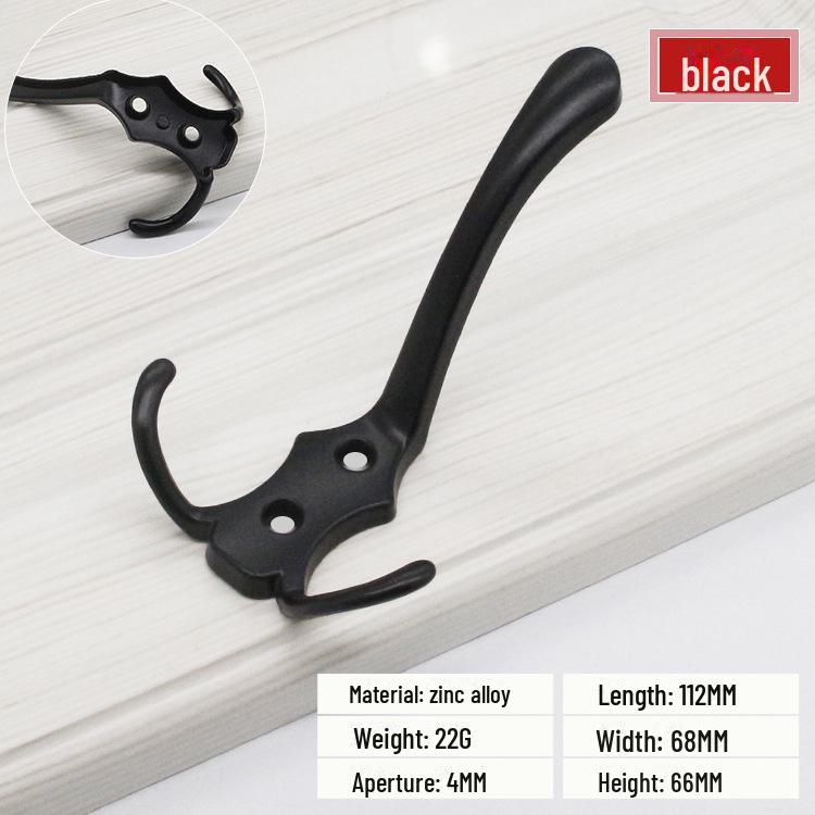 Nordic Triangle Metal Clothes Hook for Bathroom or Wardrobe
