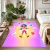 Anti‑Slip Crystal Velvet Floor Rug, True And The Rainbow Kingdom Design Carpet for Indoor Living Bedroom Home Decoration