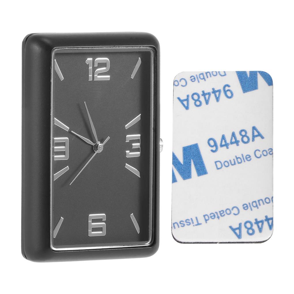 Car Dashboard Clock Stick-On Digital Automobile Clocks Modification Fitting Electronic Quartz Interior Accessories