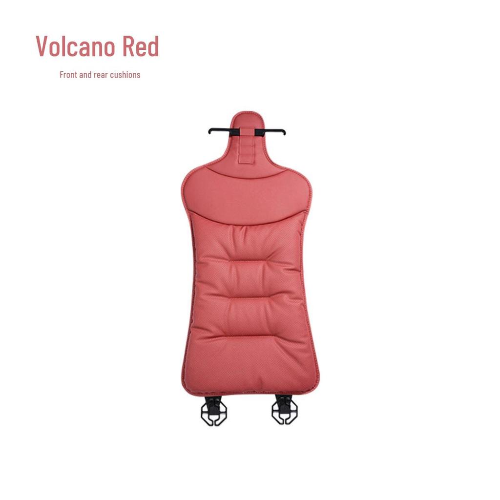 Universal Nappa Leather Car Seat Cushion for Mercedes-Benz/BMW - All Seasons, Single Piece Cover